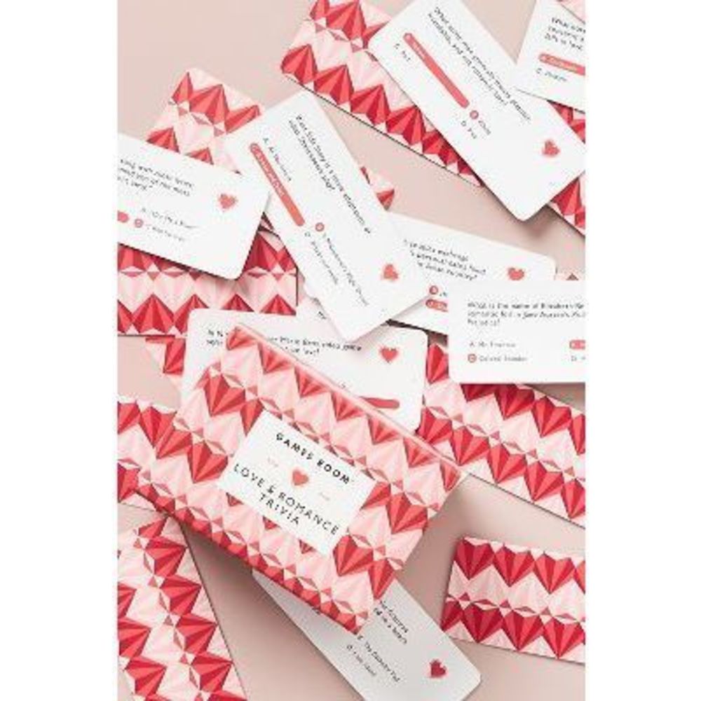 Anthropologie Game Room Trivia Card Game Set 96181961 Love and Romance ♥️